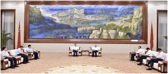 易華錄助力雄安新區(qū)建設(shè)丨中國(guó)華錄拜會(huì)河北省領(lǐng)導(dǎo)
